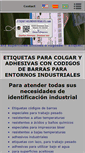 Mobile Screenshot of etiquetasindustriales.com